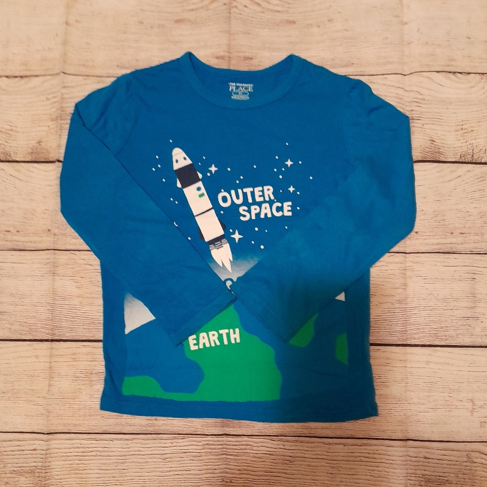Long Sleeve Tee Toddler Boy Sz 5T